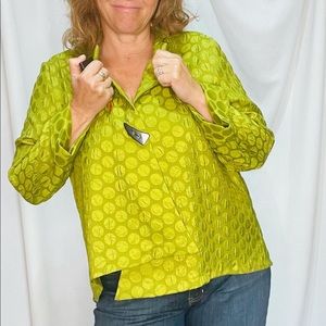 🇨🇦Joseph Ribkoff size 12 fab jacket, toggle butt